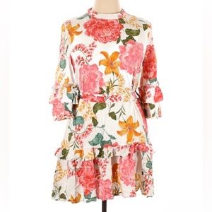 Petal & Pup White Floral Dress